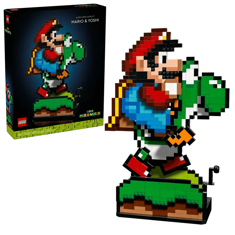 LEGO 71438 Super Mario World: Mario & Yoshi – Een Nostalgische Bouwervaring