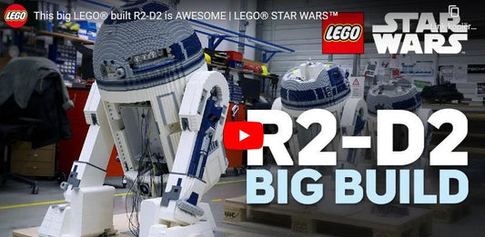 LEGO R2-D2 Groot bouwproject ter ere van het 25-jarig jubileum in actie | 2TTOYS ✓ Official shop<br>