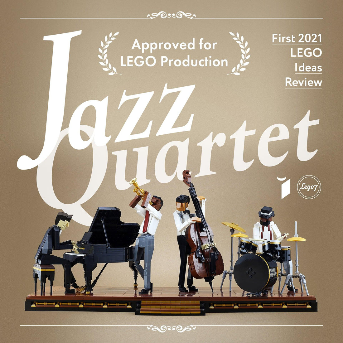 Verwacht: LEGO Ideas Jazzquartet | 2TTOYS ✓ Official shop<br>
