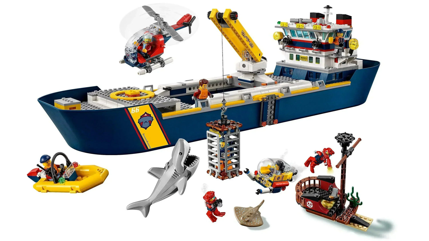 LEGO City Onderwater: Duik in een wereld van spannende avonturen! | 2TTOYS ✓ Official shop<br>