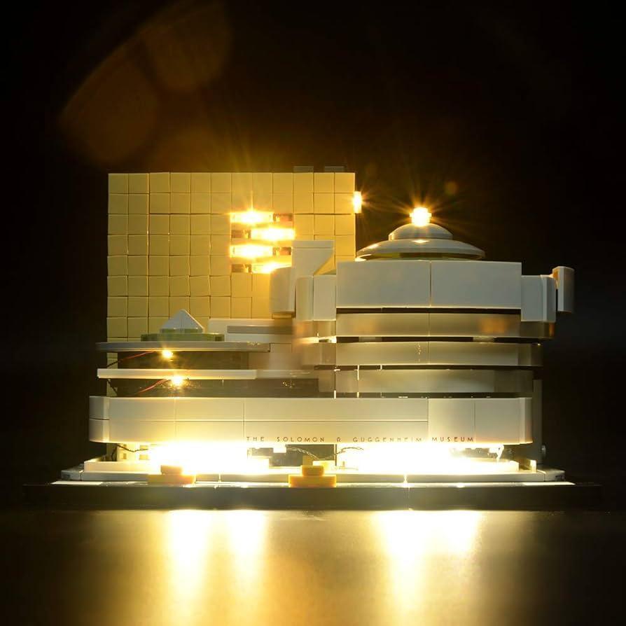 Verlichting voor LEGO Architecture