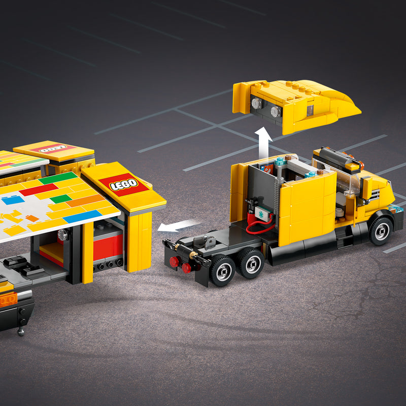 LEGO Yellow LEGO truck 60440 City