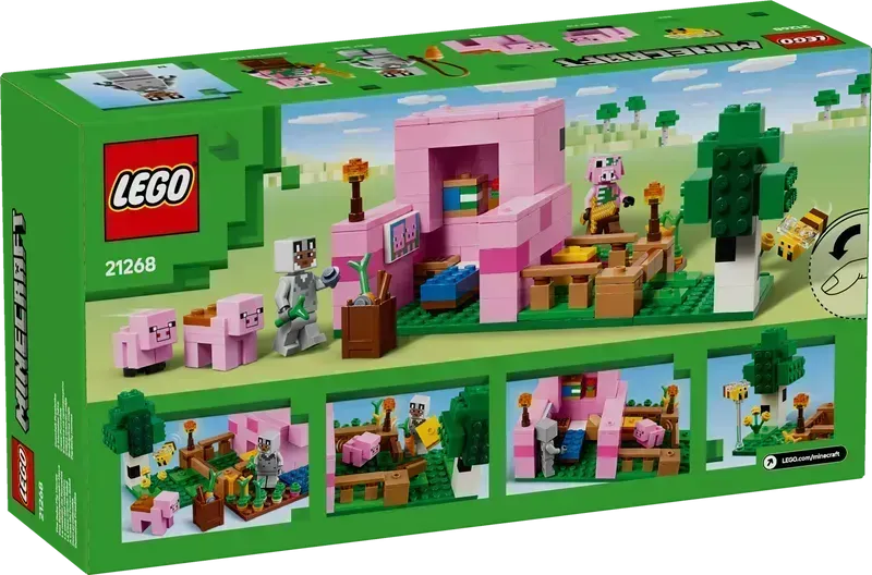 LEGO The Baby Pig House 21268 Minecraft (Pre-Order: January 2025)