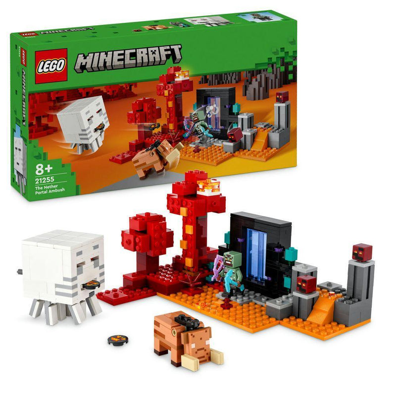 LEGO The Nether Portal Ambush 21255 Minecraft LEGO MINECRAFT @ 2TTOYS LEGO €. 37.99