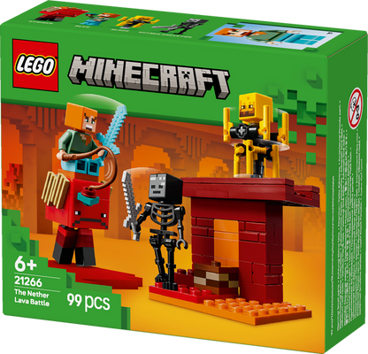 LEGO Het Nether Lava gevecht 21266 Ninjago