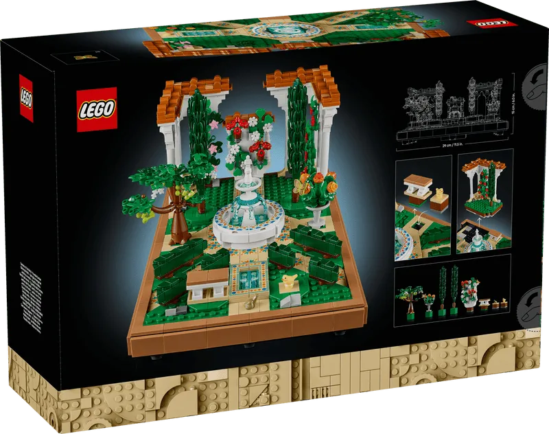 LEGO Garden with Fountain 10359 Icons