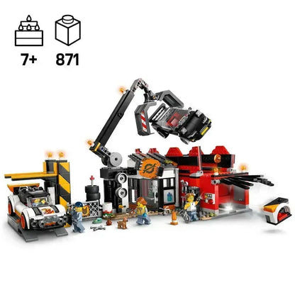 LEGO Schrottplatz mit Autos 60472 City