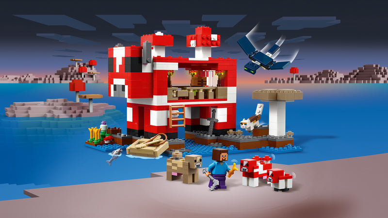 LEGO The Mushroom House 21270 Minecraft (Pre-Order: January 2025)