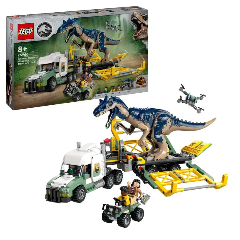 LEGO Dinosauriermissionen: Allosaurus Transport Truck 76966 Jurassic World