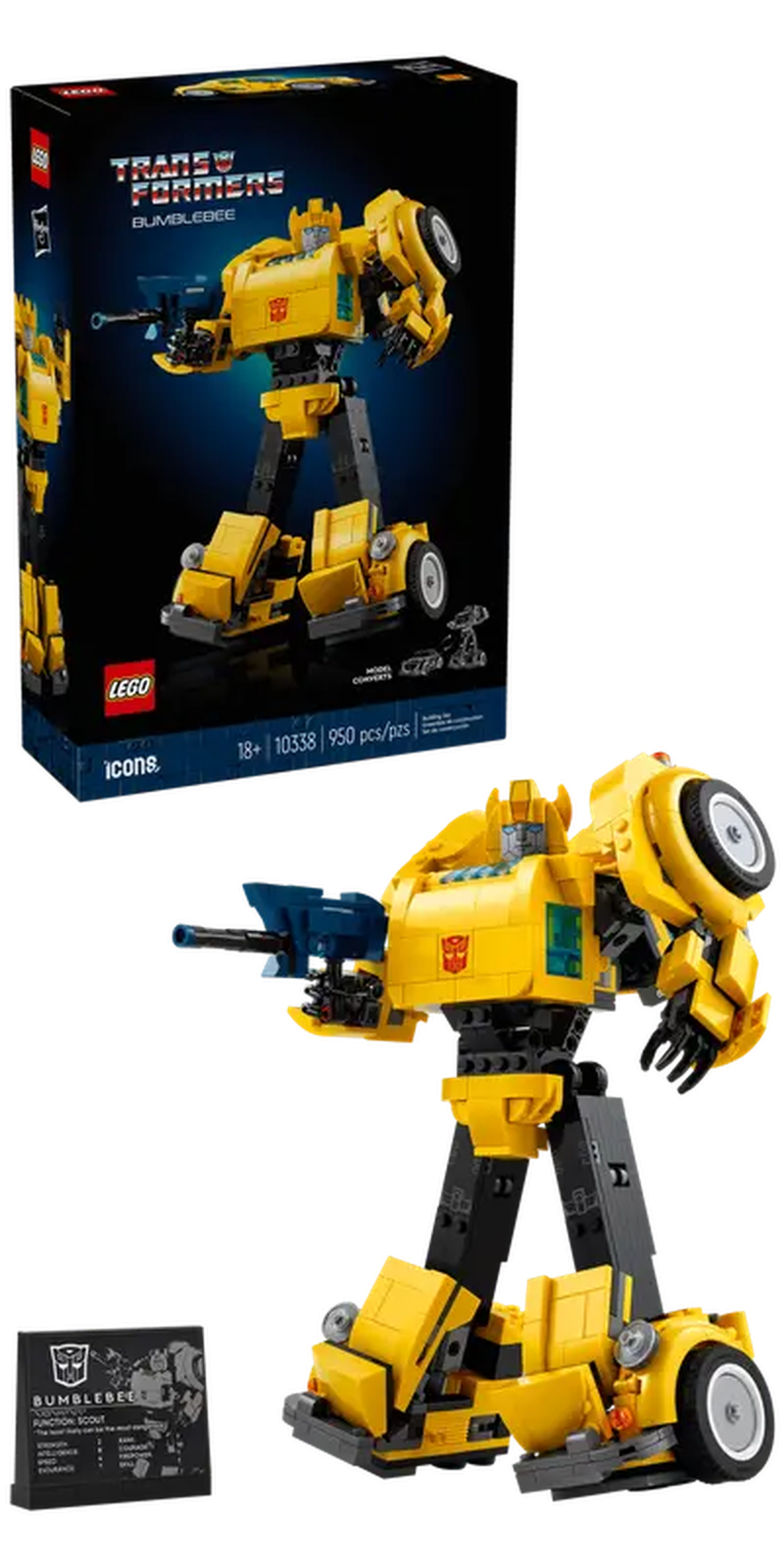 LEGO Bumblebee 10338 Icons (Vorbestellung: 25. August)