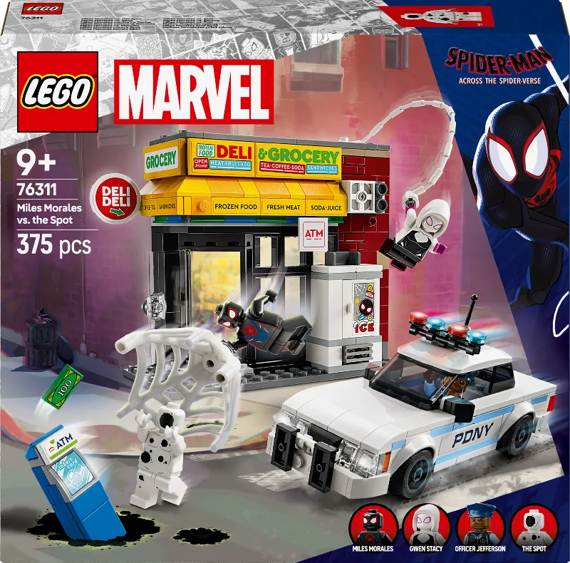 LEGO Spider-Verse Miles Morales vs. The Spot 76311 Superhelden