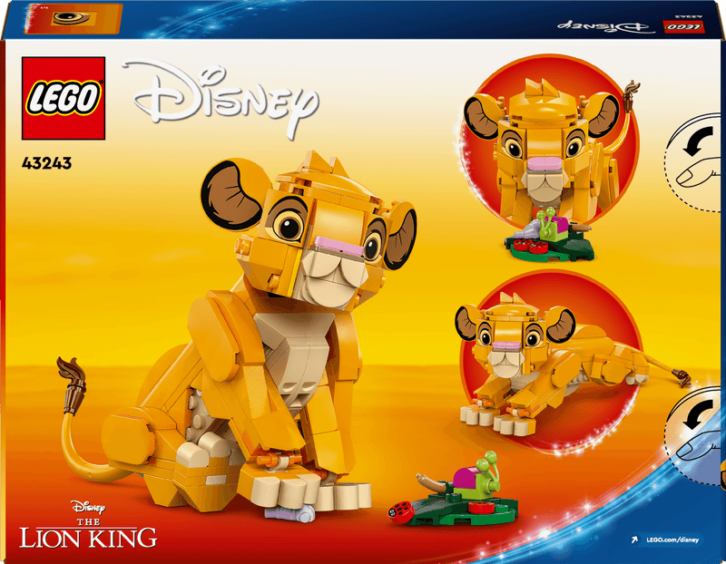 LEGO Simba de Leeuwenkoning 43243 Disney (Pre-Order: verwacht juni) LEGO DISNEY @ 2TTOYS LEGO €. 16.98