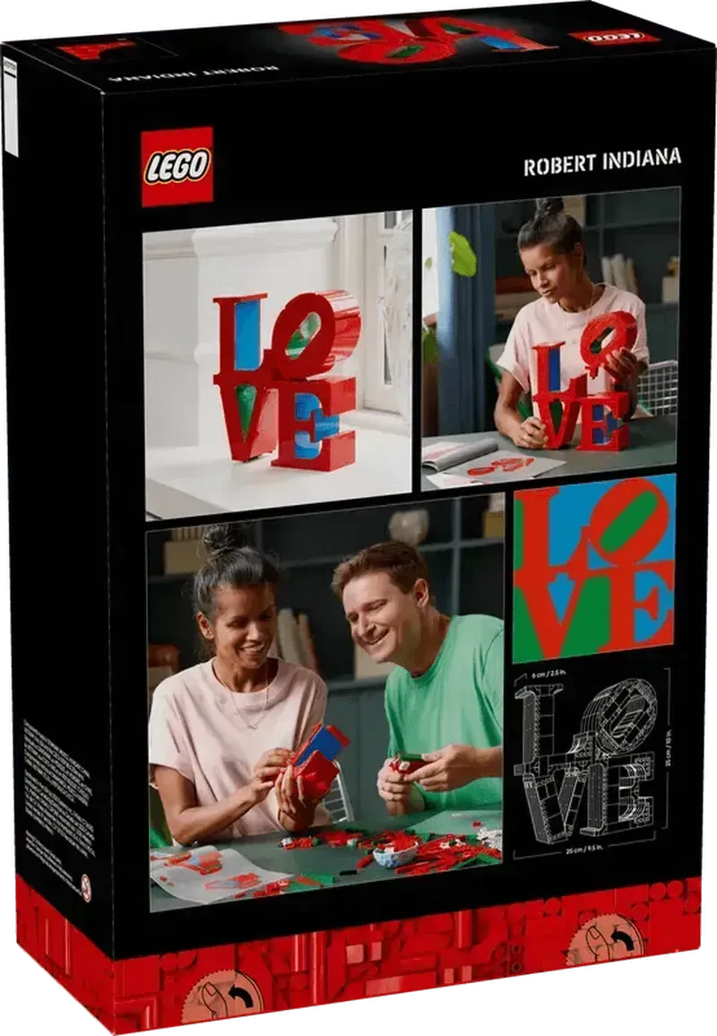 LEGO LOVE sign 31214 Art (Delivery: January 2025)