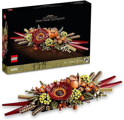 LEGO gedroogde bloemen tafelstuk 10314 Icons LEGO ICONS @ 2TTOYS LEGO €. 42.49