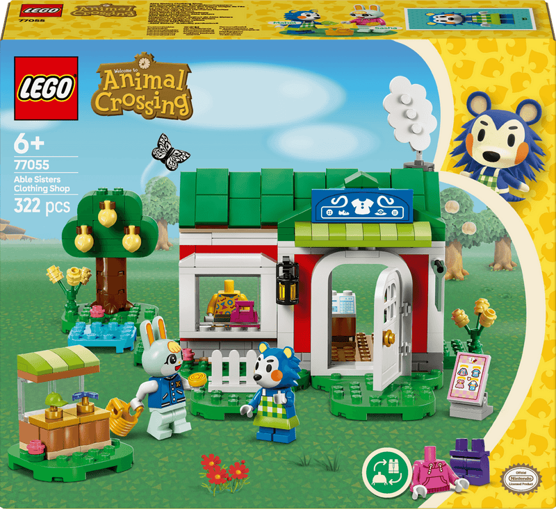 LEGO Able Sisters' Dressmaking Workshop 77055 Animal Crossing (Delivery: January 2025)