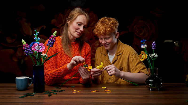 LEGO gedroogde bloemen tafelstuk 10314 Icons