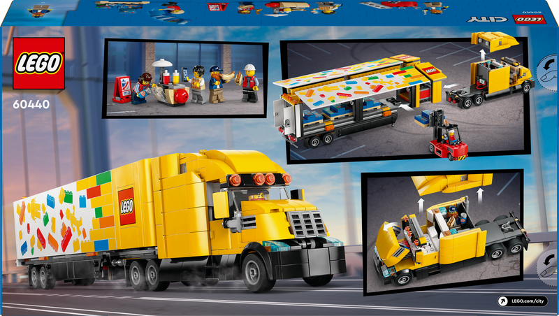 LEGO Yellow LEGO truck 60440 City