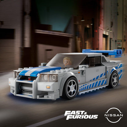 LEGO 2 Fast 2 Furious Nissan Skyline GT-R (R34) 76917 Speedchampions LEGO SPEEDCHAMPIONS @ 2TTOYS LEGO €. 21.48