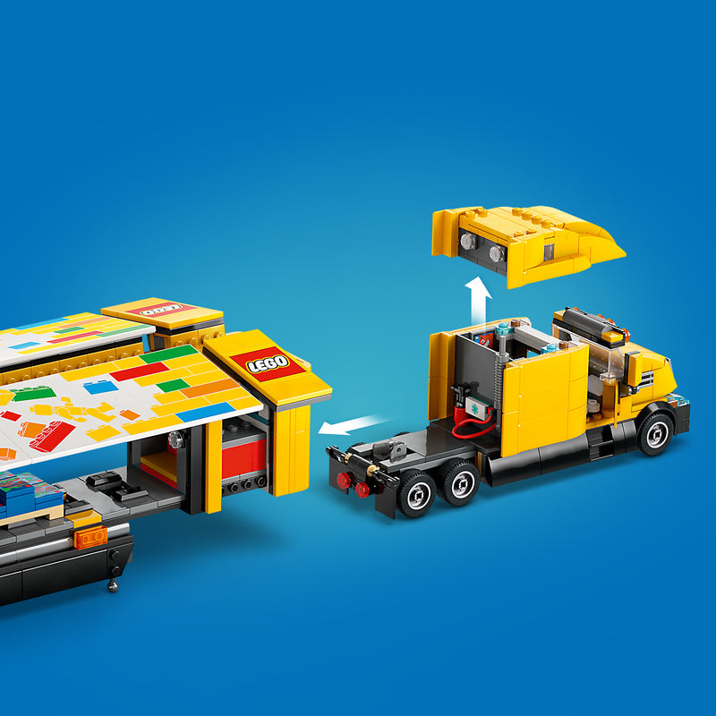 LEGO Yellow LEGO truck 60440 City