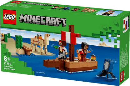 LEGO De Piratenschipreis - Zeil het avontuur tegemoet 21259 Minecraft (Pre-Order: verwacht juni) LEGO MINECRAFT @ 2TTOYS LEGO €. 12.49