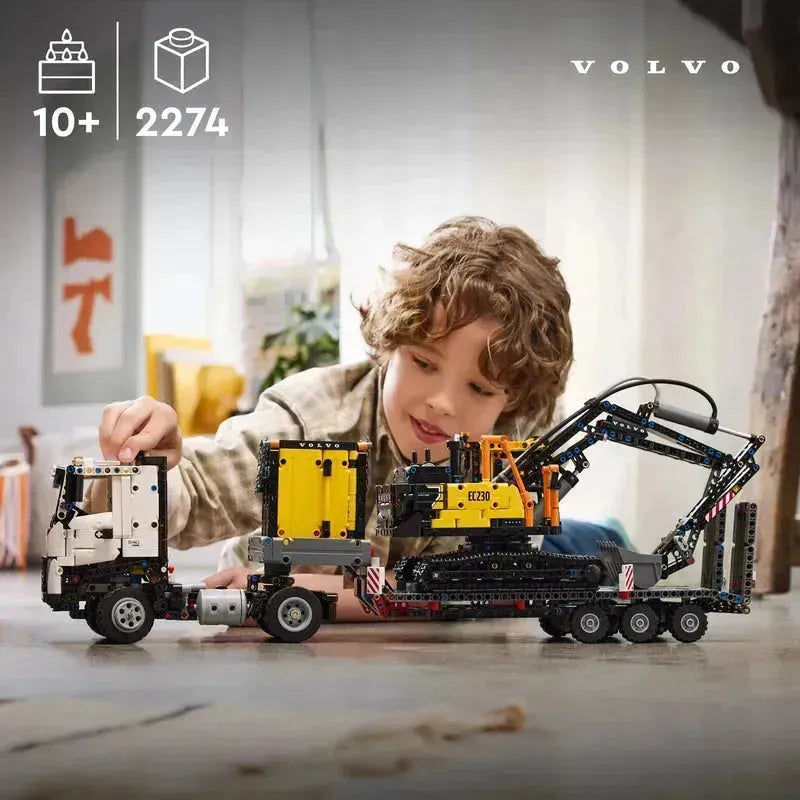 LEGO Volvo FMX Truck &amp; EC230 Electric Excavator 42175 Technic