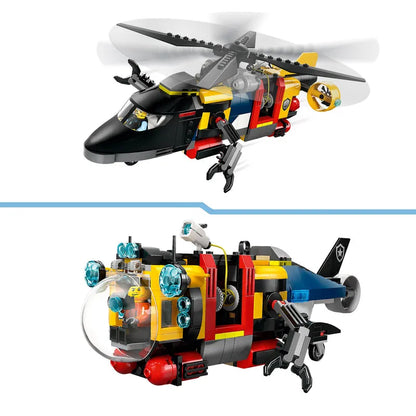 LEGO Hubschrauber, Feuerwehrauto und U-Boot 60462 City