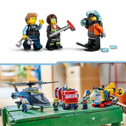 LEGO Helicopter, Fire Truck and Submarine 60462 City (Pre-Order: January 2025)