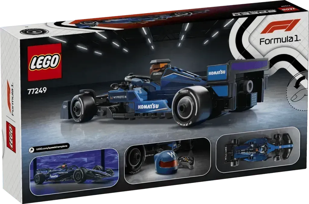 LEGO Williams F1 Formula 1 77249 Speedchampions (Delivery: March 1, 2025)