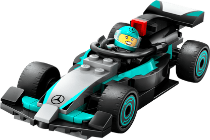 LEGO Pitbox mit Mercedes AMG und Alpine F1 Autos 60444 City