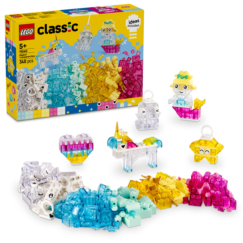 LEGO Transparent Box 11040 Classic (Pre-Order: March 2025)