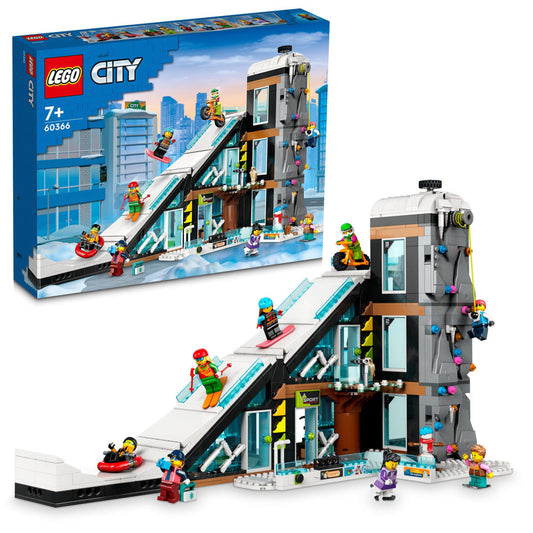 LEGO Ski- en klimcentrum 60366 Ski City LEGO @ 2TTOYS LEGO €. 88.98