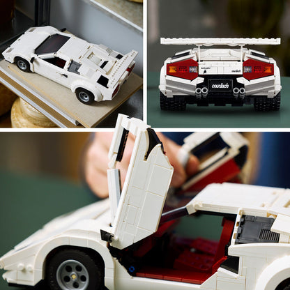 LEGO Lamborghini Countach 5000 Quattrovalvole (weiß) 10337 Icons