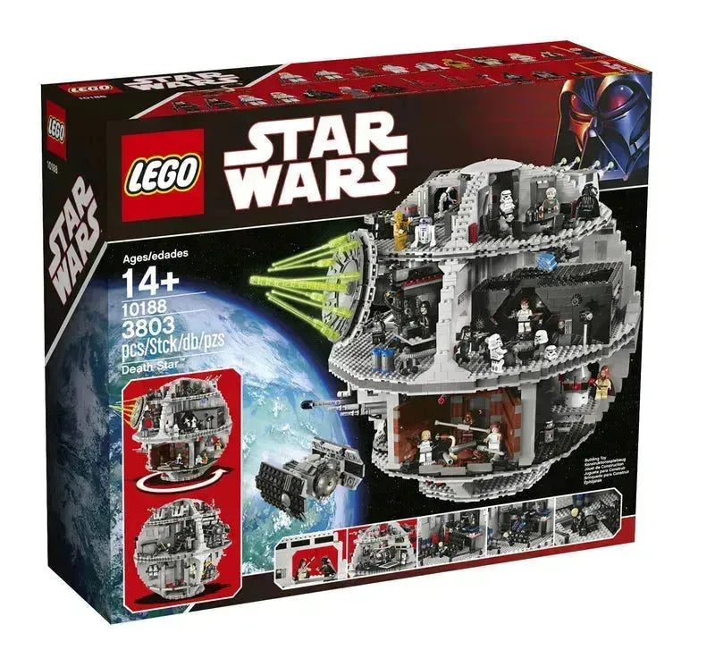 LEGO DeathStar 2008: 3.886 delig 10188 StarWars