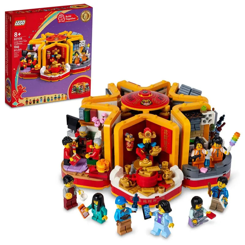 LEGO Lunar New Year Traditions 80108 LEGO CHINEES NIEUWJAAR @ 2TTOYS | Official LEGO shop😊🥰 LEGO €. 99.99