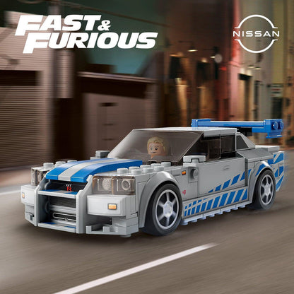 LEGO 2 Fast 2 Furious Nissan Skyline GT-R (R34) 76917 Speedchampions LEGO SPEEDCHAMPIONS @ 2TTOYS LEGO €. 21.48