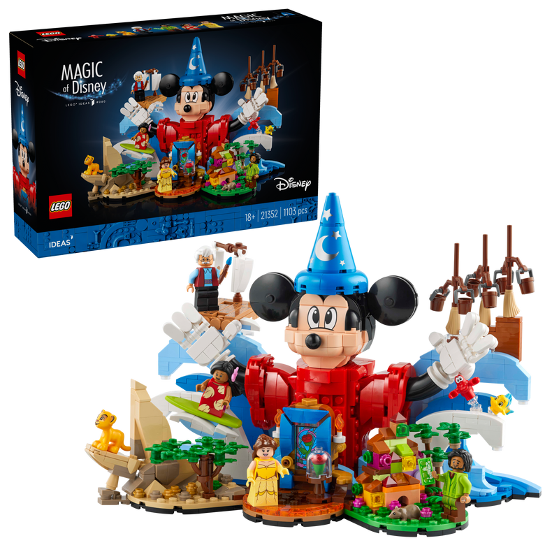 LEGO Disney 100 Celebration: Een magisch bouwavontuur 21352 Ideas