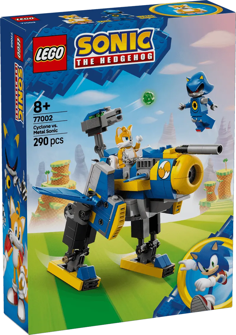 LEGO Cyclone vs. Metal Sonic 77002 Sonic LEGO SONIC @ 2TTOYS | Official LEGO shop😊🥰 LEGO €. 25.49