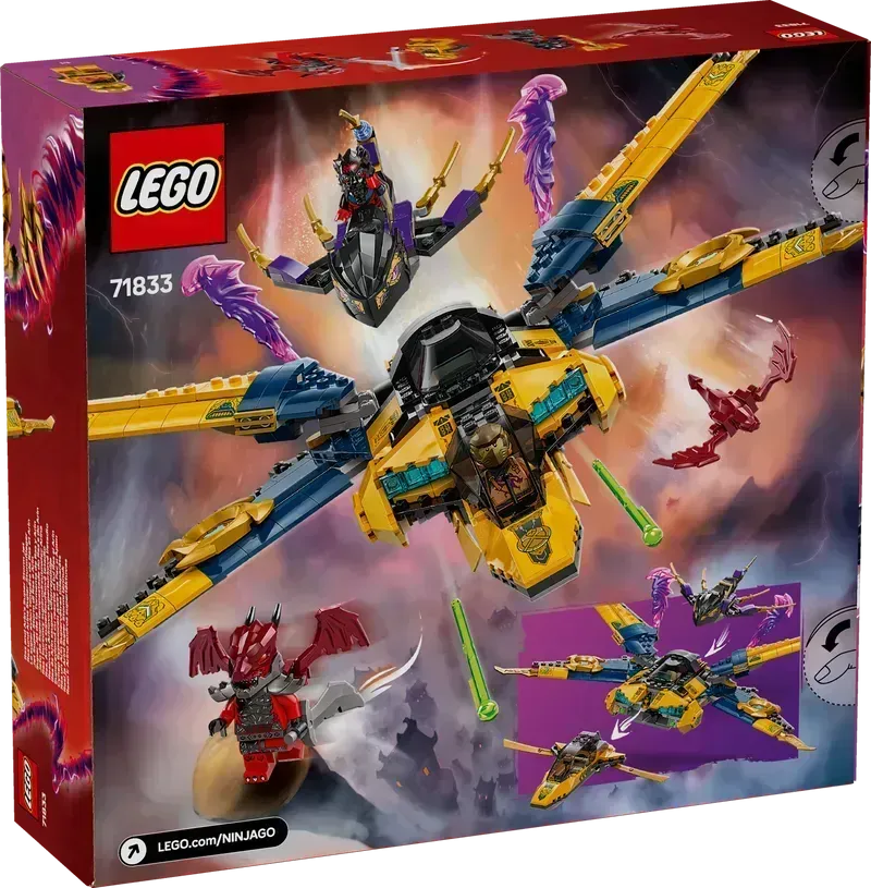 LEGO Ras &amp; Arin's Super Storm Plane 71833 Ninjago (Pre-Order: January)