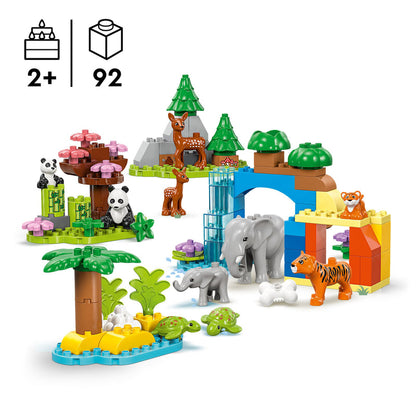 LEGO 3 in 1 Familie Wilde Dieren 10446 DUPLO (Pre-Order: januari 2025)