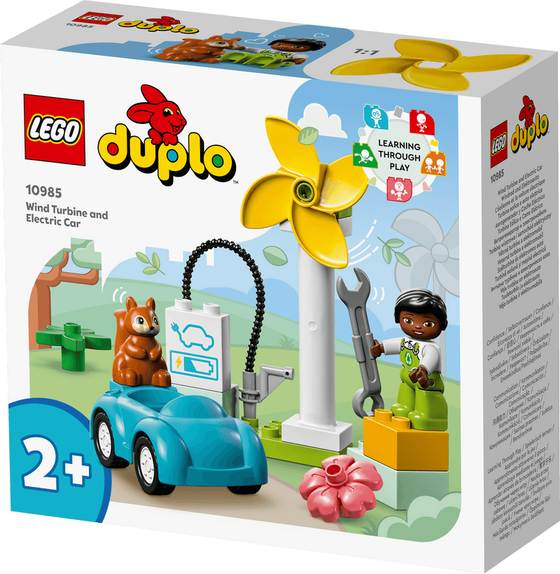 LEGO Wind turbine en electrische auto 10985 DUPLO @ 2TTOYS LEGO €. 8.48