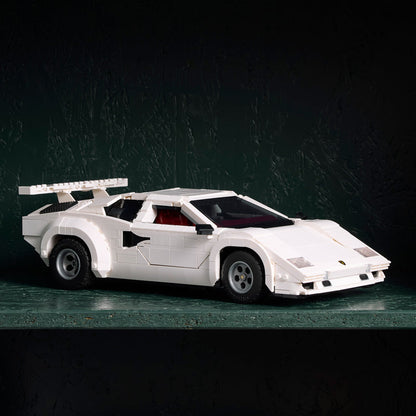 LEGO witte Lamborghini Countach 5000 Quattrovalvole 10337 Icons (Pre-Order: 1-2025)