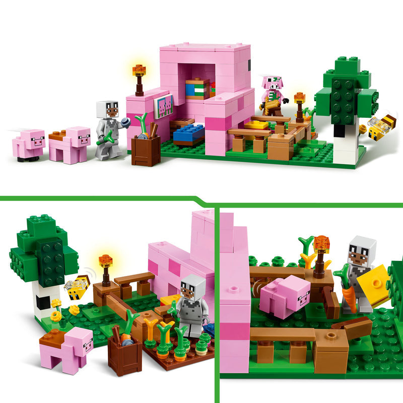 LEGO Het baby varkens huis 21268 Minecraft