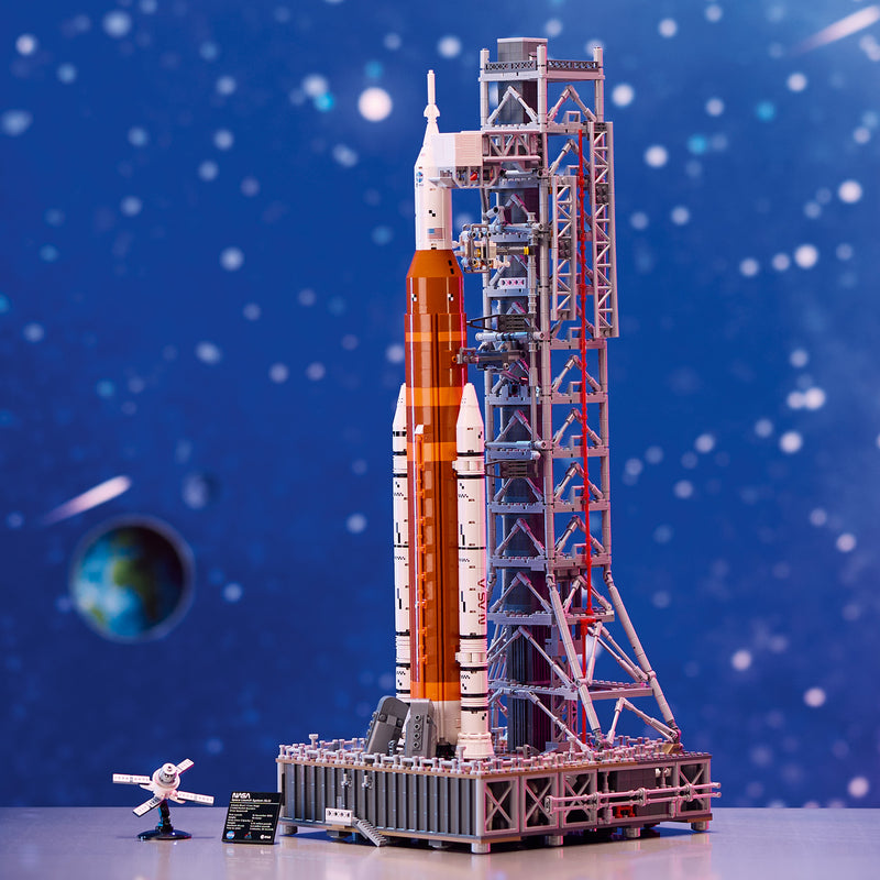 LEGO NASA Artemis ruimtelanceersysteem raket met platform 10341 Icons