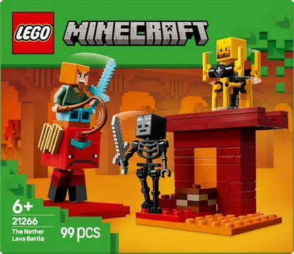 LEGO Het Nether Lava gevecht 21266 Ninjago