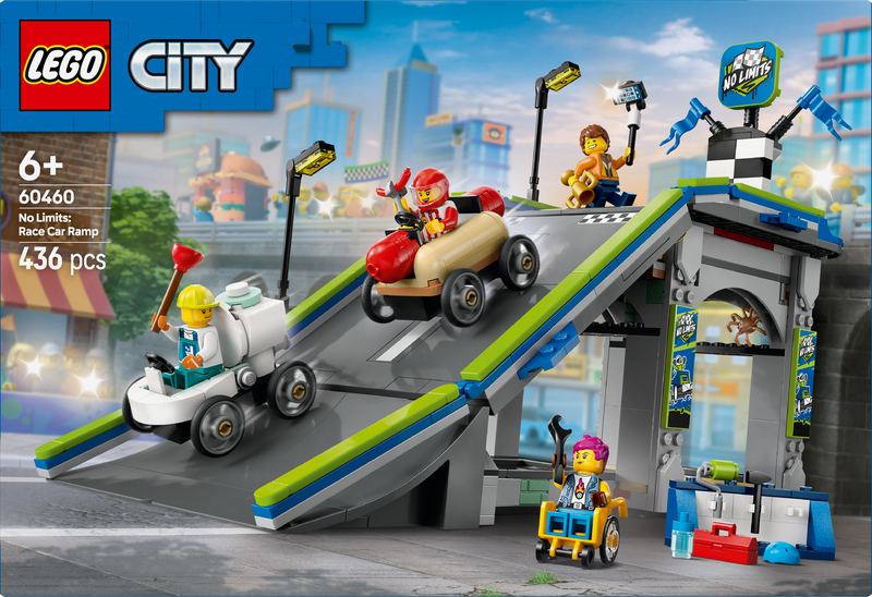 LEGO Speed ​​Ramp for Race Cars 60460 City (Pre-Order: January 2025)