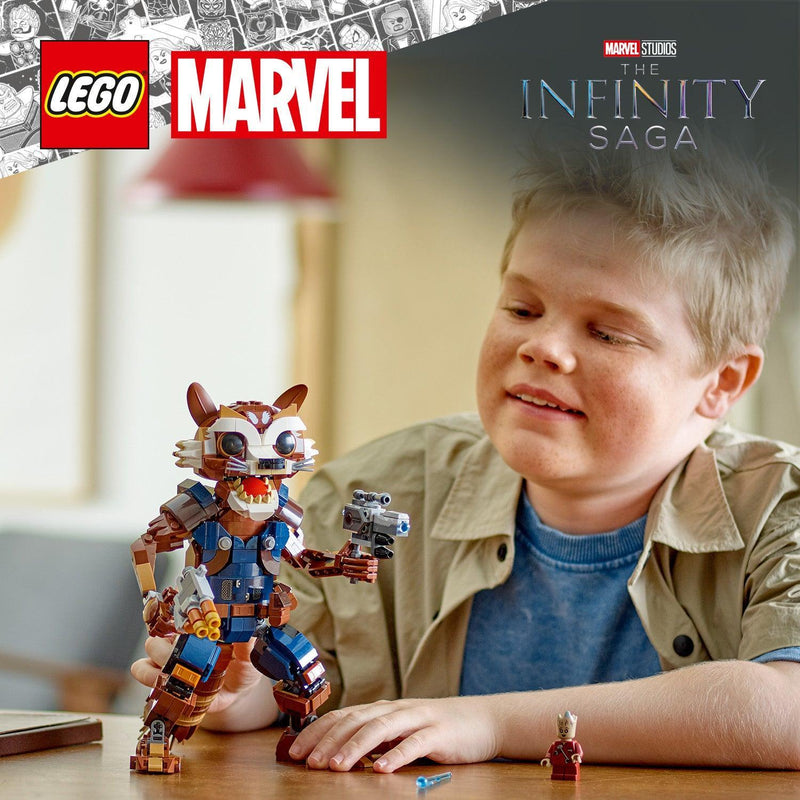 LEGO Rocket en Baby Groot 76282 Superheroes LEGO SUPERHEROES @ 2TTOYS LEGO €. 50.49