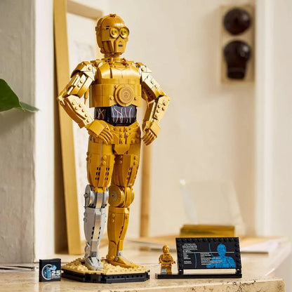 LEGO C-3PO; Golden robot 75398 StarWars