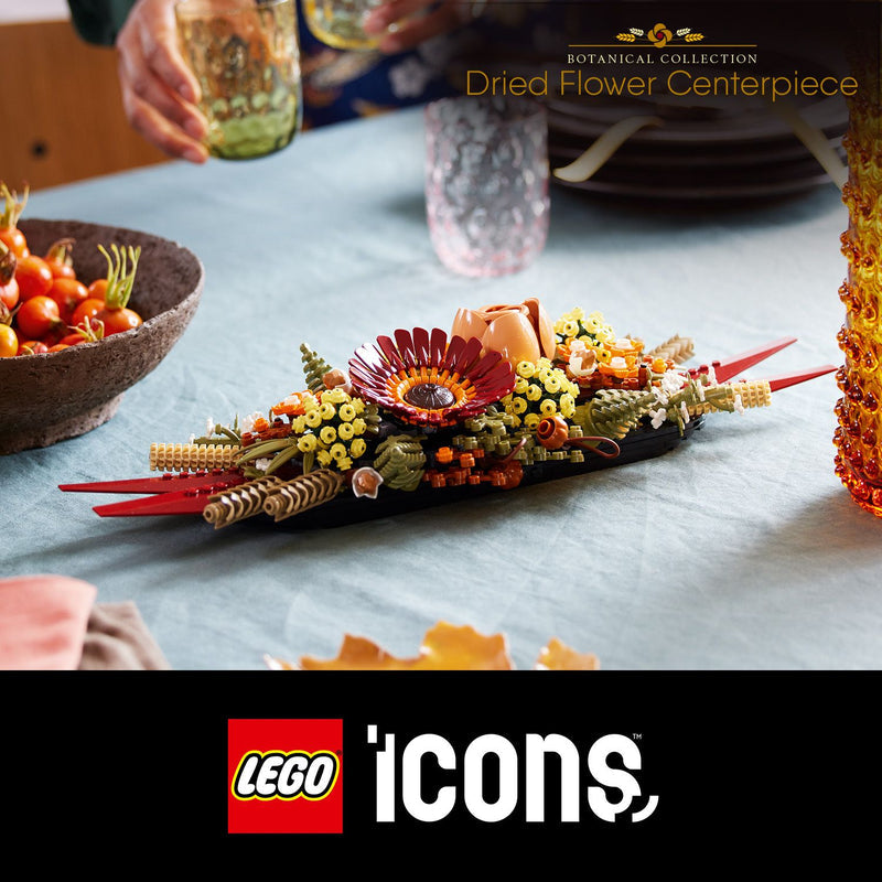 LEGO Trockenblumen-Tischstück 10314 Icons