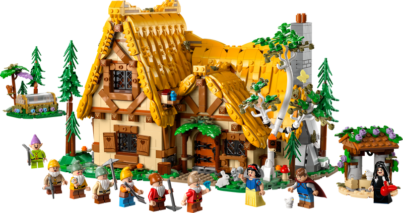 LEGO Snow White and the Seven Dwarfs House 43242 Disney