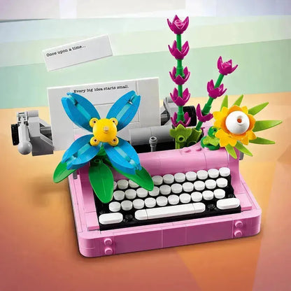 LEGO Typemachine met bloemen 31169 Creator 3-in-1